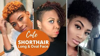 Wendy'S Recommended Short Hairstyles For Long & Oval Face | 50 Natural Shorthair For All Face T