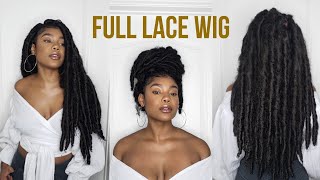 Jumbo Faux Loc Full Lace Wig| Light Weight & Natural Looking  | Freelocs