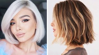 All Hottest Bob Haircut 2021 Compilation | Short Hair Trends 2021 | Women Hairstyles Grwm