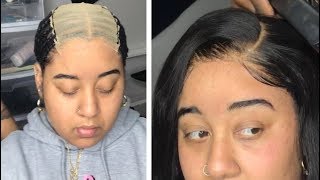 Lace Closure That Looks Like A Frontal! (Stocking Cap Method)
