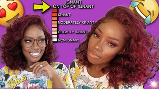 Affordable 99J Pre-Curled Closure Wig! Guuuurl, Come Look At This! | Mary K .Bella @Ali Pearl Hair