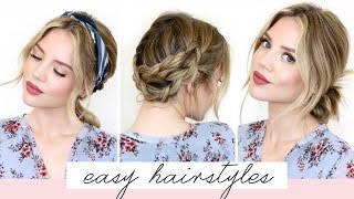 5 Easy Hairstyles For Short/Medium Length Hair [Spring Edition] | Luxy Hair