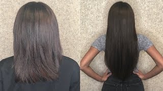Tape In Hair Extensions Before & After | Longer Hair In Minutes | Cliphair Uk