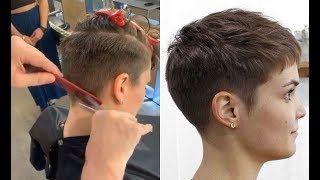 Very Short Haircuts For Women Step By Step & Short Hairstyles