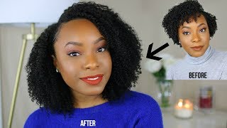 Super Realistic U-Part Wig For Natural Hair (Short To Long Hair In Just Minutes) | Betterlength Hair