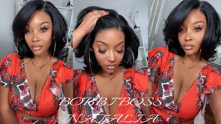 13X7 Hd Transparent Lace Frontal Wig Under $50?! Bobbi Boss Natalia