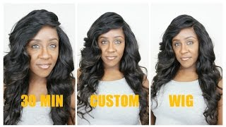 How To Make A Lace Closure Wig Tutorial | Ula Peruvian Virgin Hair