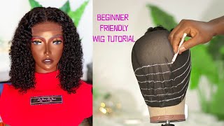 How To Do A Lace Closure Wig For Beginners | Ft She'S Omoni Hair