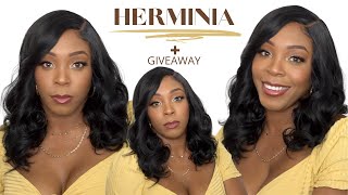 Outre Synthetic Melted Hairline Hd Lace Front Wig - Herminia +Giveaway --/Wigtypes.Com