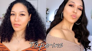 Installing Zala Tape-In Hair Extensions | I Didn'T Buy Enough Hair