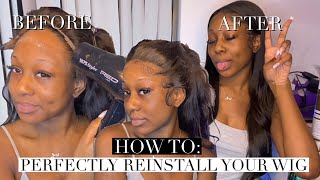 Detailed Tutorial On How To Reinstall A Wig