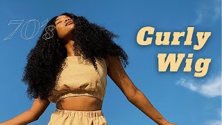 Soft Baby Hair Natural Curly Wig Install, Cut, & Style Ft. Beauty Forever Hair
