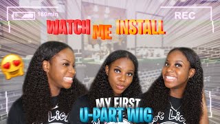 Watch Me Install This U-Part Wig From Niawigs||  Or