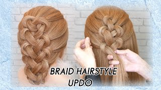 Hairstyle Tutorial | Amazing Hairstyles For Long Hair | Easy Braid Hairstyles With Trick For Wedding