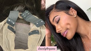 Removal Elastic Band | Preplucked Prebleached 360 Wig | Wowafrican