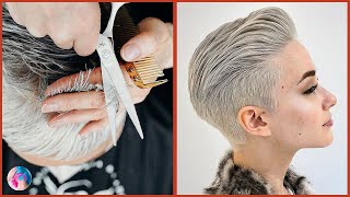 10 Views Of Pixie Haircut - Trendy Short Haircut In Light Color
