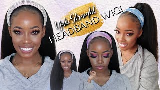 Versatile Yaki Straight Headband Wig?! Anyone Can Slay! Mary K. Bella | Supernova