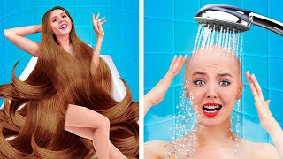 Crazy Girly Problems With Hair - Long Vs Short Hair Problems | Thin Hair Vs Thick Hair By La La Life