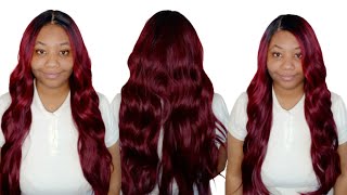 Outre Color Bomb Synthetic Lace Front Wig Charleston |Ebonyline.Com