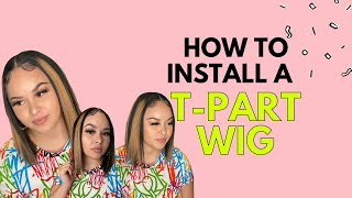 T-Part Wig Re-Install | Revamped Wig