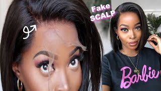 The Best Fake Scalp Transparent Lace Front Wig No Work Needed | Undetectable Lace Ft. Royal Me