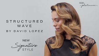 Structured Wave | Step-By-Step Hairstyle Tutorial By David Lopez | Kenra Professional