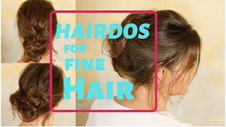 Easy Hairstyles For Women With Fine And Thin Hair