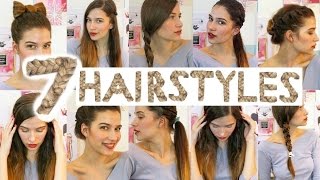 7 Easy Heatless Hairstyles For Back To School!