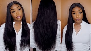 The Best Affordable 6*6 Lace Closure Wig Ever !! Easiest Install X Wiggins Hair