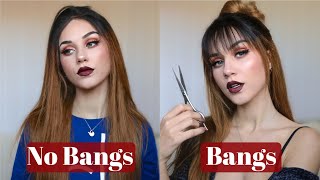 Transforming Boring Hair | Cutting Bangs