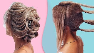 Festive Hairstyle For Medium Hair. Women Hairstyles Step By Step