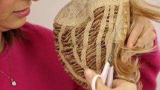 How To Cut Ear Tabs Off A Wig