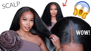 Omg!!The Most Natural Wig Ever!! Scalp! Crystal Lace Undetectable Natural Hair Wig Ft. Genius Wigs