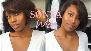 Best Affordable $30 Natural Lace Front Bob Wig From Sams Beauty P4/30 #Wigseries
