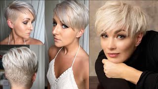 Asymmetrical Pixie Haircuts Ideas For Women'S | Fine Hair With Bangs 2021 | Pixie Haircuts