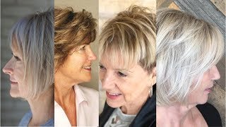 Long Haircuts 2021 For Older Women 50+ 60 70+