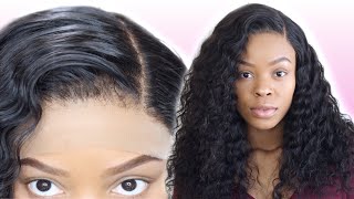 *No Baby Hair* Glueless Lace Closure Wig Install | Ft. Asteria Hair