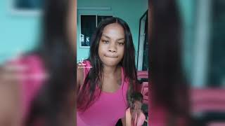 How To Do Quick Frontal With Glue/Qurantine Hairstyle