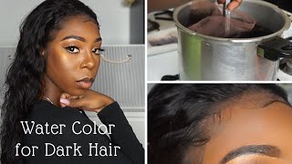 From 1B To Jet Black In Minutes| 360 Pre-Plucked Wig- Shela Hair| Forevertati