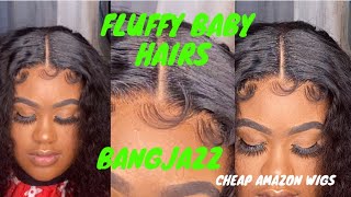 Cheap Amazon Wig | Hd Lace | Fluffy Baby Hairs| Bangjazz
