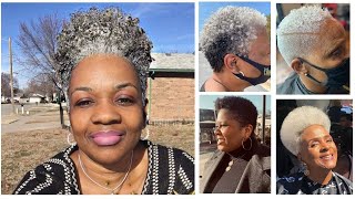 Natural Short Hairstyles For Older Black Women Over 50 | Wendy Styles