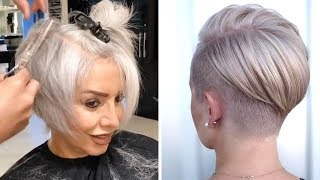 Perfect Women Short Haircut | New Pixie Haircut 2020 | Trendy Hairstyles Tutorial Compilation Grwm