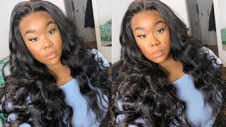 Bye, Frontals! Best Glueless Pre-Plucked 6*6 Lace Closure Wig Body Wave Ft West Kiss Hair