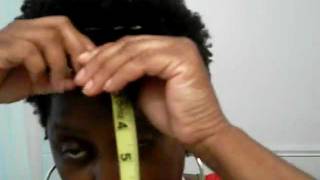 Hair Length Check Using Measuring Tape