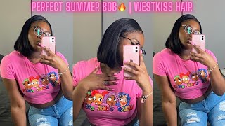 Start To Finish Bob Wig Install | The Perfect Summer Bob! | Westkiss Hair
