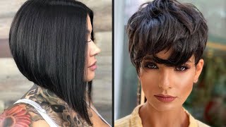 Hot   2022 Haircut Transformations Pixie & Bob Haircut Ideas - Short To Short Haircuts