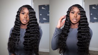 Super Cute Fall Crimps And Glueless Wig Tutorial Ft. Beauty Forever Hair