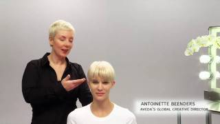 Aveda How-To | The Tousled Look For Short Hairstyles