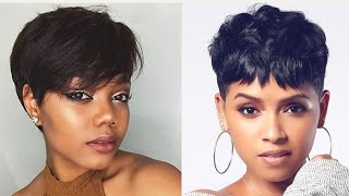 Hot Pixie Haircut Ideas For Black Women