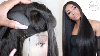 Hair | Easy Tutorial Make A Wig Start To Finish & Post Install Review • Aligrace Brazilian Straight